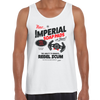 Star Wars Funny Tank Top Imperial Tie Fighter Vader Mens Geeks Shirt - Kuzi Tees