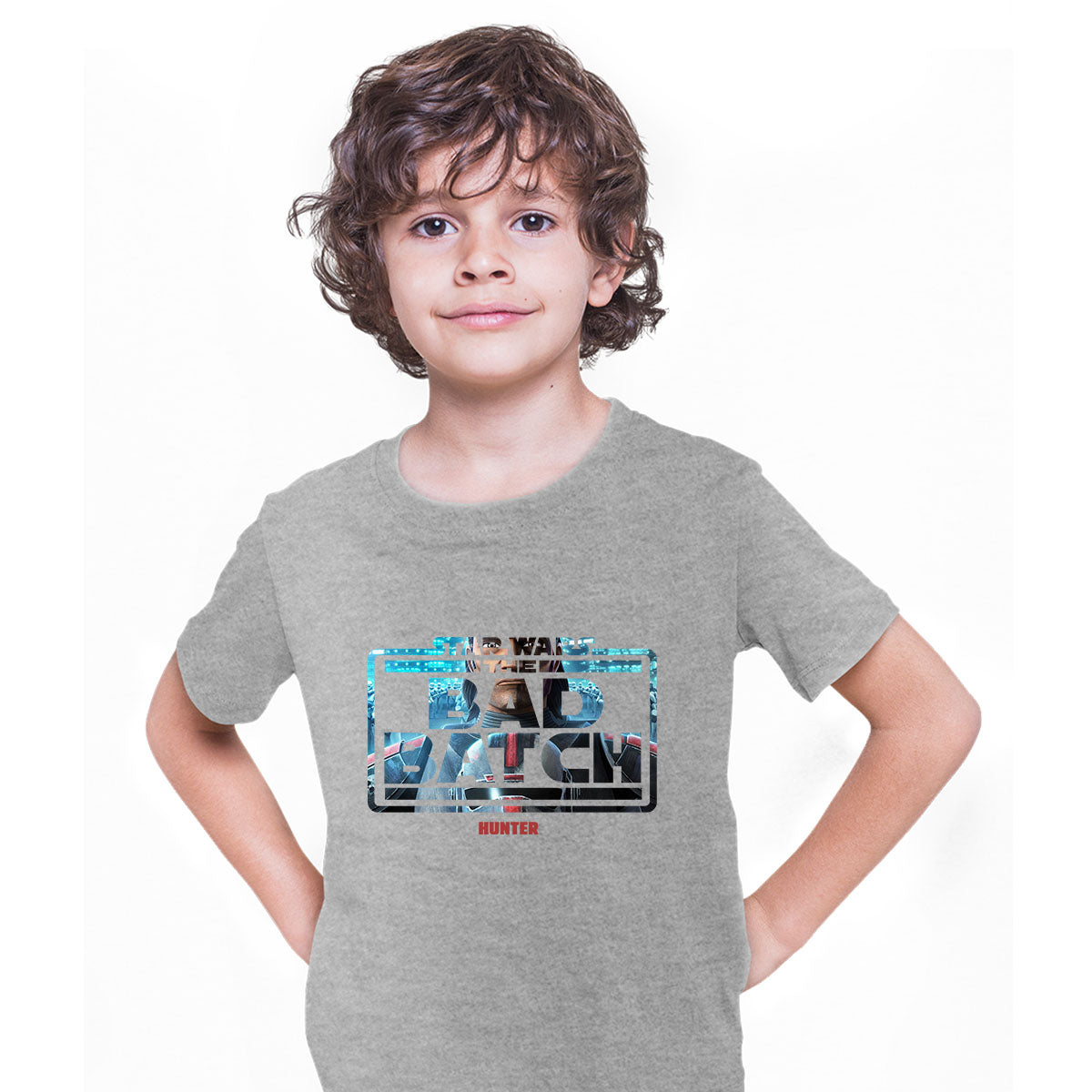 The Bad Batch - Hunter Clone Wars T-Shirt Novelty Funny Gift Movie Colorful T-shirt for Kids - Kuzi Tees