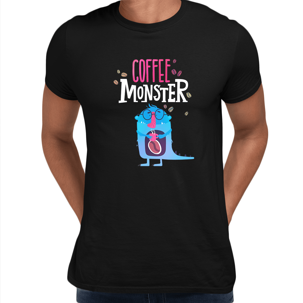 Coffee Monster T-shirts for Caffeine Freaks With An Attitude - Kuzi Tees