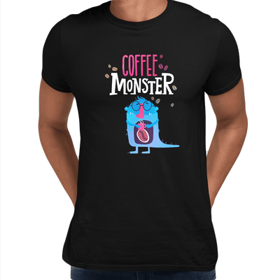 Coffee Monster T-shirts for Caffeine Freaks With An Attitude - Kuzi Tees