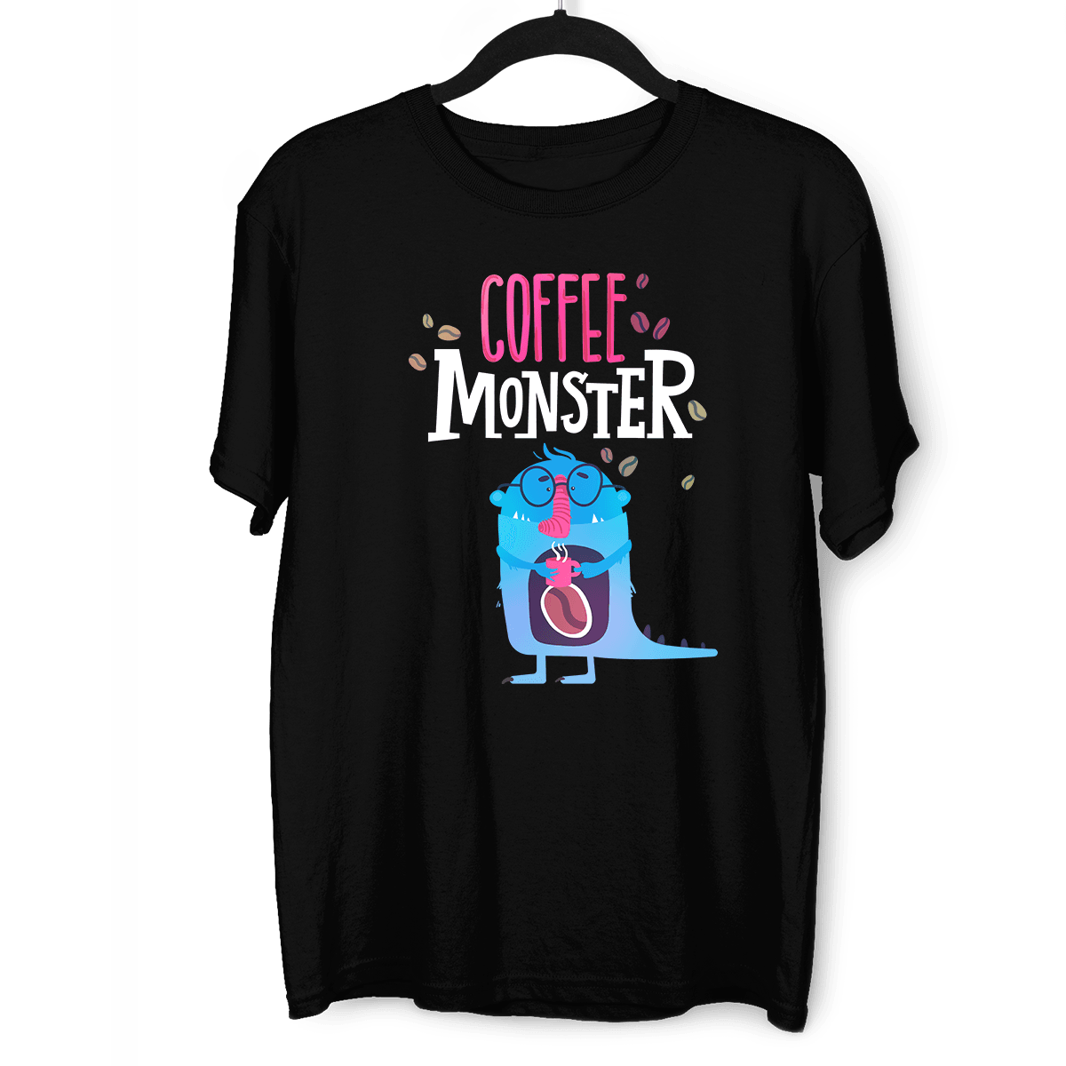 Coffee Monster T-shirts for Caffeine Freaks With An Attitude - Kuzi Tees