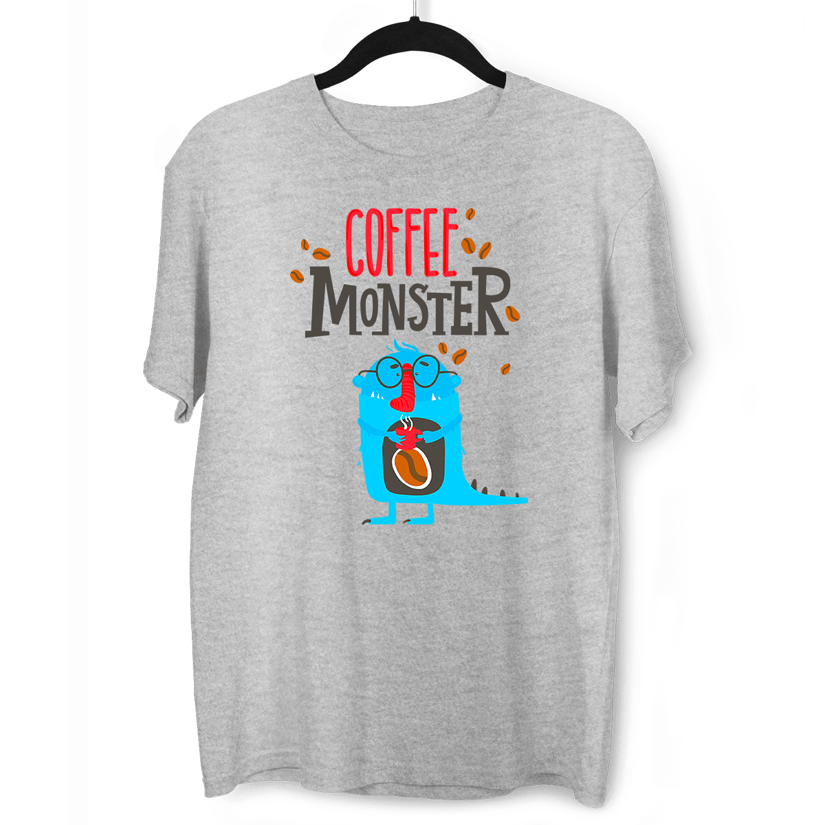 Coffee Monster T-shirts for Caffeine Freaks With An Attitude - Kuzi Tees