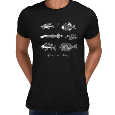 Hand Drawn 6 Fish Collection - Kuzi Tees