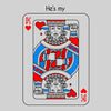The King Playing Cards Valentine Tees edition - Kuzi Tees