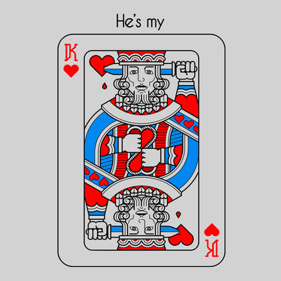The King Playing Cards Valentine Tees edition - Kuzi Tees