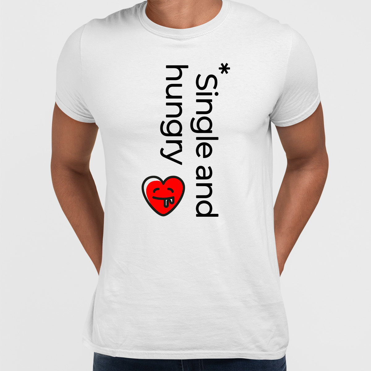 Single and Hungry Valentines special edition Unisex T-shirt - Kuzi Tees