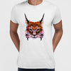 Low Poly Triangular Lynx Head Polygonal Trendy Style - Kuzi Tees