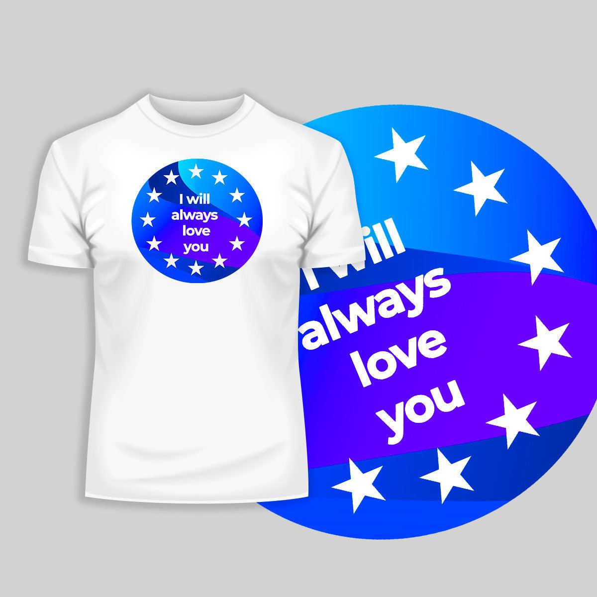 Brexit Day - Europe - I will always love you - Kuzi Tees