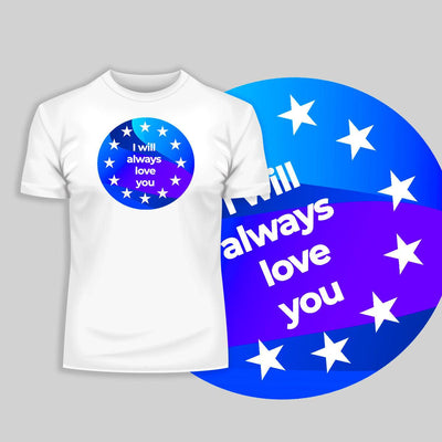 Brexit Day - Europe - I will always love you - Kuzi Tees