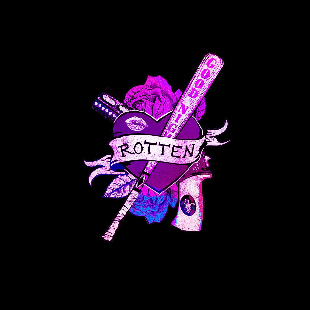Harley Quinn With Baseball Bat T-Shirt - Kuzi Tees