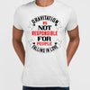 Gravitation is not responsible for People falling in love - valentine's day T-shirt edition - Kuzi Tees