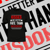 Kisses are a better fate then wisdom - valentine's day Unisex T-shirt edition - Kuzi Tees