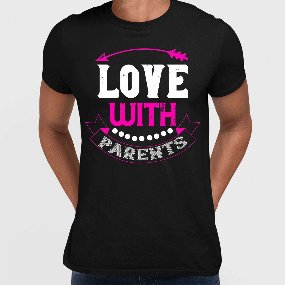 Love with parents - valentine's day Unisex T-shirt edition - Kuzi Tees