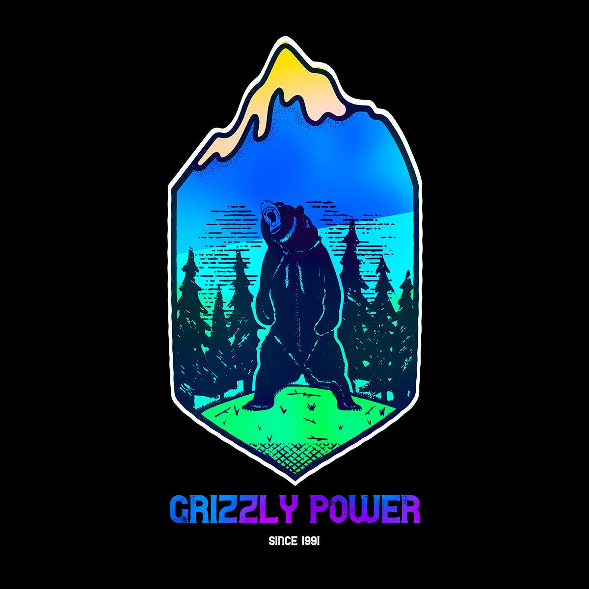 Grizzly Power - Since 1991 - Great Outdoor T-shirt - Kuzi Tees