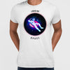 I Need My Space - Retro Astronaut  floating in the space T-shirt - Kuzi Tees