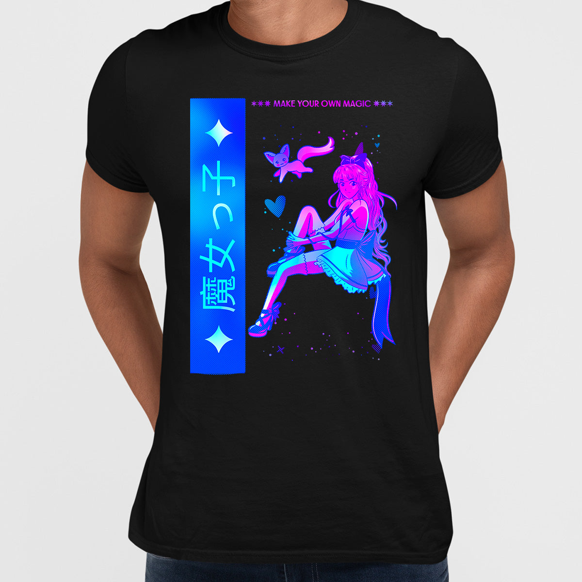 Manga Japanese - Make your own Magic T-shirt for Japanese culture lovers - Kuzi Tees