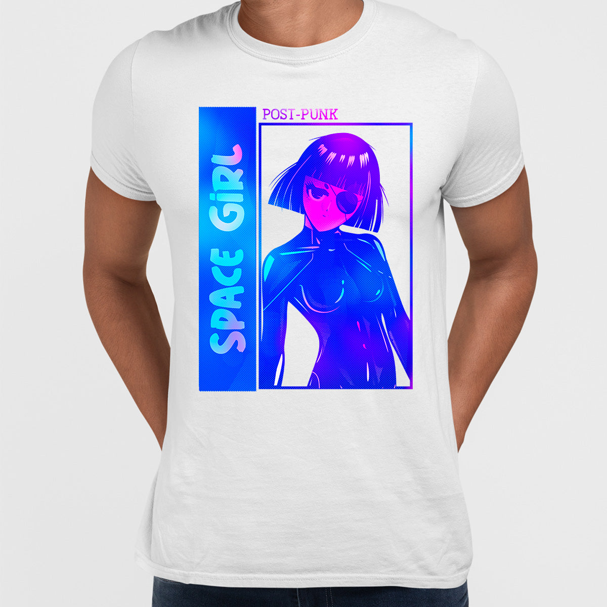 Manga Japanese - Space-girl-post Punk Manga Girl Steampunk Japanese culture lovers - Kuzi Tees