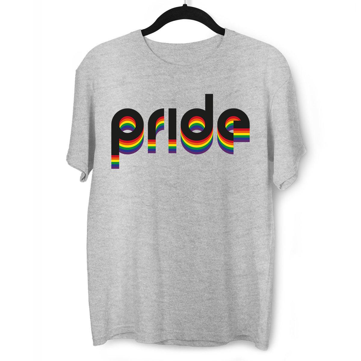 Gay Pride LGBT Rainbow Lesbian Festival Slogan Straight Bi Community T-Shirt - Kuzi Tees