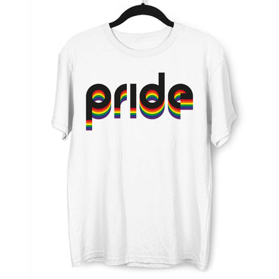 Gay Pride LGBT Rainbow Lesbian Festival Slogan Straight Bi Community T-Shirt - Kuzi Tees