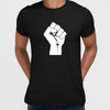 Black Lives Matter Take Action Black, White & Grey T-Shirt - Kuzi Tees