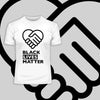 Black Lives Matter Global Network Black, White & Grey T-Shirt - Kuzi Tees