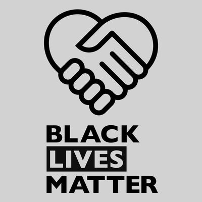 Black Lives Matter Global Network Black, White & Grey T-Shirt - Kuzi Tees