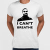 Black Lives Matter I Can Not Breathe Black, White & Grey T-Shirt - Kuzi Tees