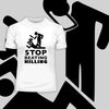 Stop beating killing Black lives matter Black, White & Grey T-Shirt - Kuzi Tees