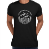 Adventure is Waiting Outdoor Minimal Line Drawing Tee - Kuzi Tees