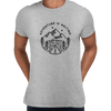 Adventure is Waiting Outdoor Minimal Line Drawing Tee - Kuzi Tees