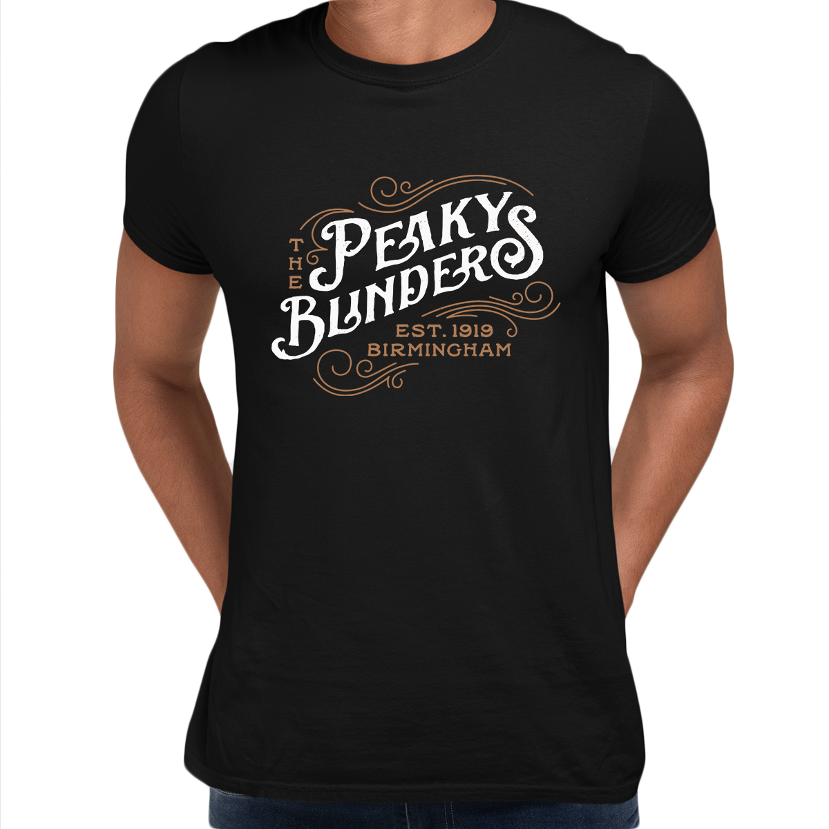 The Peaky Blinders Est Birmingham 1919 Tommy Shelby's Tee Retro Movie - Kuzi Tees