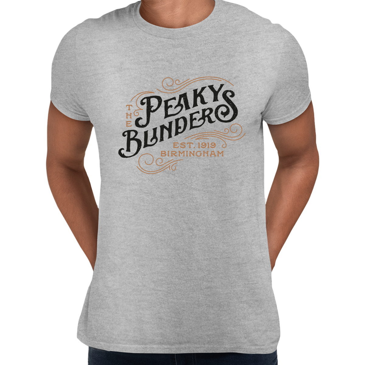 The Peaky Blinders Est Birmingham 1919 Tommy Shelby's Tee Retro Movie - Kuzi Tees