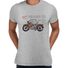 Coffee Roaster Hipster Harley Davidson Biking Columbia Coffee Beans T-Shirt - Kuzi Tees