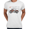 Coffee Roaster Hipster Harley Davidson Biking Columbia Coffee Beans T-Shirt - Kuzi Tees