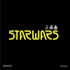 StarWars Droids Crew Neck T-Shirt R2D2 BB8 BB9E - Kuzi Tees