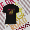 A Bike On The Road Crew Neck T-Shirt For Biking Minds - Kuzi Tees