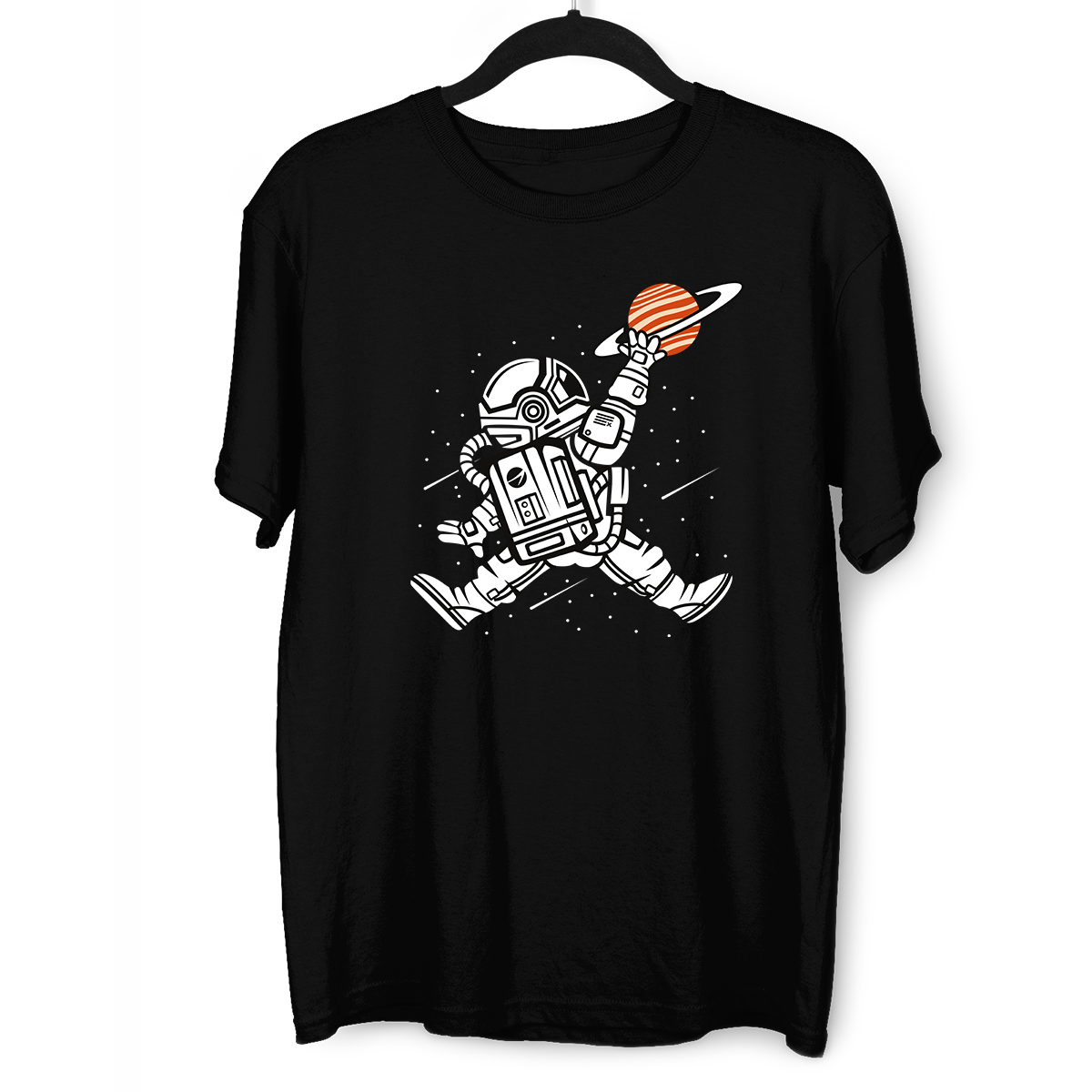 Space Jump Amazing Retro Vintage Crew Neck T-shirt & Tank Top - Kuzi Tees