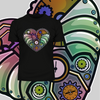 Steampunk Heart Crew Neck T-shirt & Tank Top - Kuzi Tees