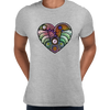 Steampunk Heart Crew Neck T-shirt & Tank Top - Kuzi Tees