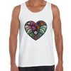 Steampunk Heart Crew Neck T-shirt & Tank Top - Kuzi Tees