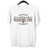 Beard Harley Biker Born to ride, ride to live Crew Neck T-shirt & Tank Top - Kuzi Tees