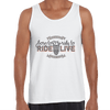 Beard Harley Biker Born to ride, ride to live Crew Neck T-shirt & Tank Top - Kuzi Tees