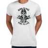 Day of the Dead Dia de los Muertos Mexican skeleton on a bike Born to ride - Kuzi Tees