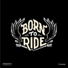 Born To Ride Biking T-shirt for Beard Minds - Kuzi Tees