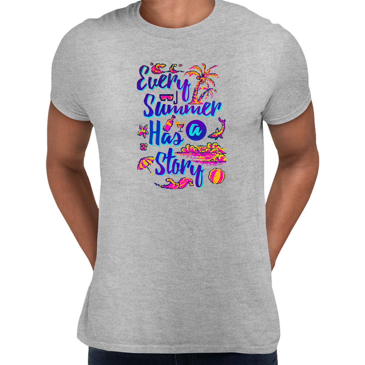 Retro Every Summer Has A Story T-Shirt - Kuzi Tees