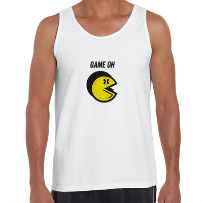 Vintage PACMAN Cool Retro 70s 80s Arcade PC Video Games Unisex Tank Top - Kuzi Tees