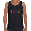 Pac Man2 Mens Retro Unisex Tank Top OLD SKOOL Fast Delivery - Kuzi Tees
