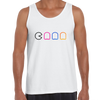 Pac Man2 Mens Retro Unisex Tank Top OLD SKOOL Fast Delivery - Kuzi Tees