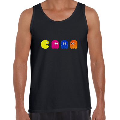 Retro Japanese 8-bit Sleeveless Retro Unisex Tank Top OLD SKOOL Fast Delivery - Kuzi Tees