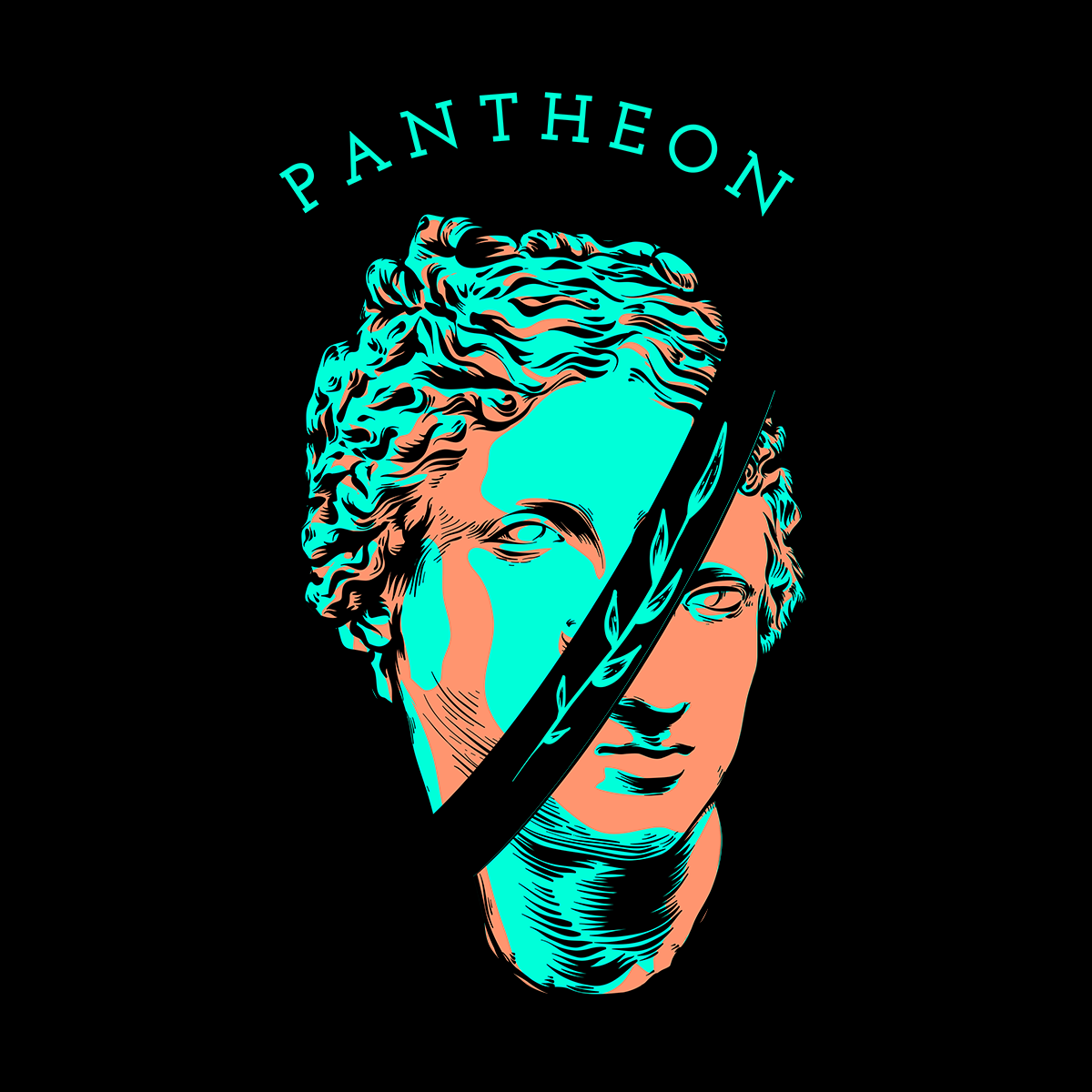 Men's The Roman Pantheon Former Temple T-Shirt - Kuzi Tees